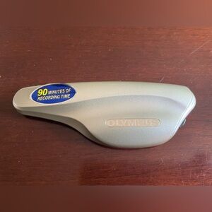 Olympus hand held recorder.